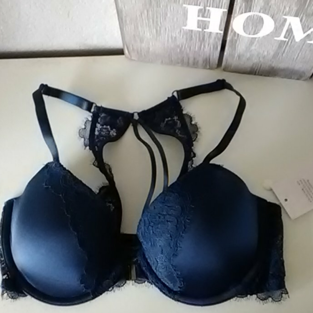 Auden Demi coverage Lightly lined Racerback bra